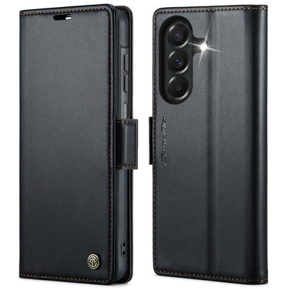 CaseMe 023 Butterfly Buckle Litchi Texture RFID Anti-theft Leather Phone Case, For Galaxy A37 5G, For Galaxy A27 5G, For Galaxy S25 FE 5G, For Galaxy Z Fold7