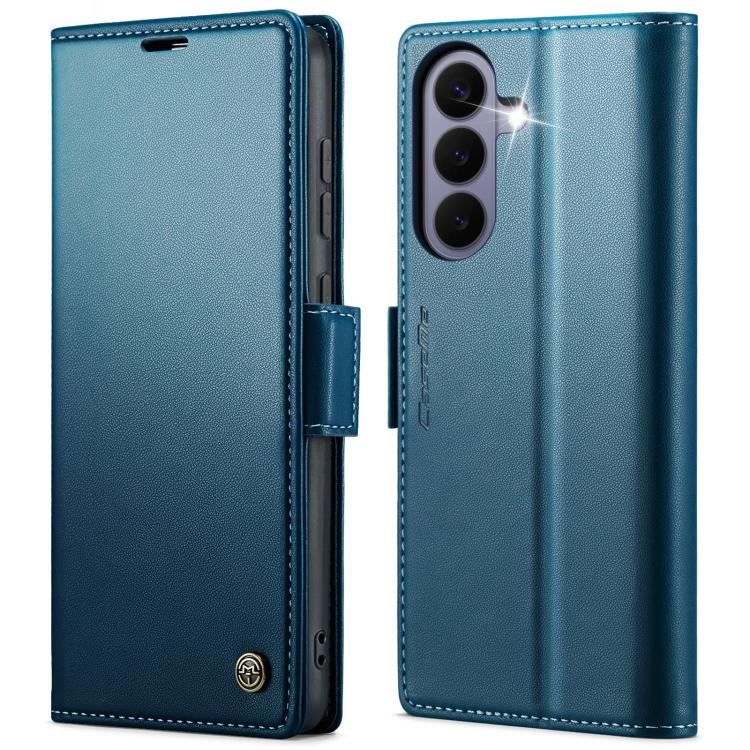 CaseMe 023 Butterfly Buckle Litchi Texture RFID Anti-theft Leather Phone Case, For Galaxy A17 / A18, For Galaxy S26 FE 5G, For Galaxy S26+ 5G, For Galaxy S26 Ultra 5G