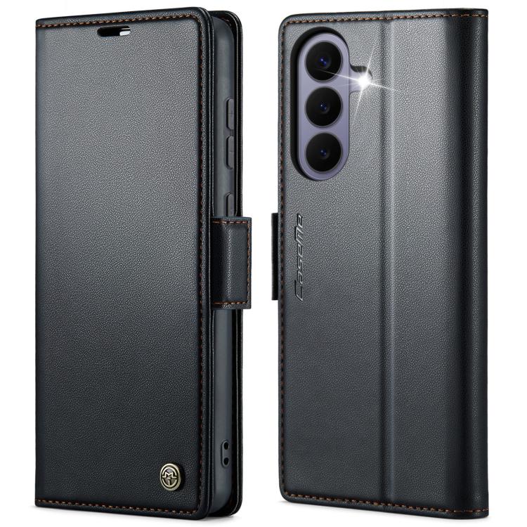 CaseMe 023 Butterfly Buckle Litchi Texture RFID Anti-theft Leather Phone Case, For Galaxy A17 / A18, For Galaxy S26 FE 5G, For Galaxy S26+ 5G, For Galaxy S26 Ultra 5G