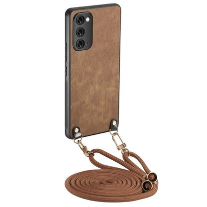 Vintage Leather PC Back Cover Phone Case with Crossbody Strap, For Samsung Galaxy A52 5G / 4G, For Samsung Galaxy A72 5G / 4G, For Samsung Galaxy Note20 Ultra, For Samsung Galaxy Note20