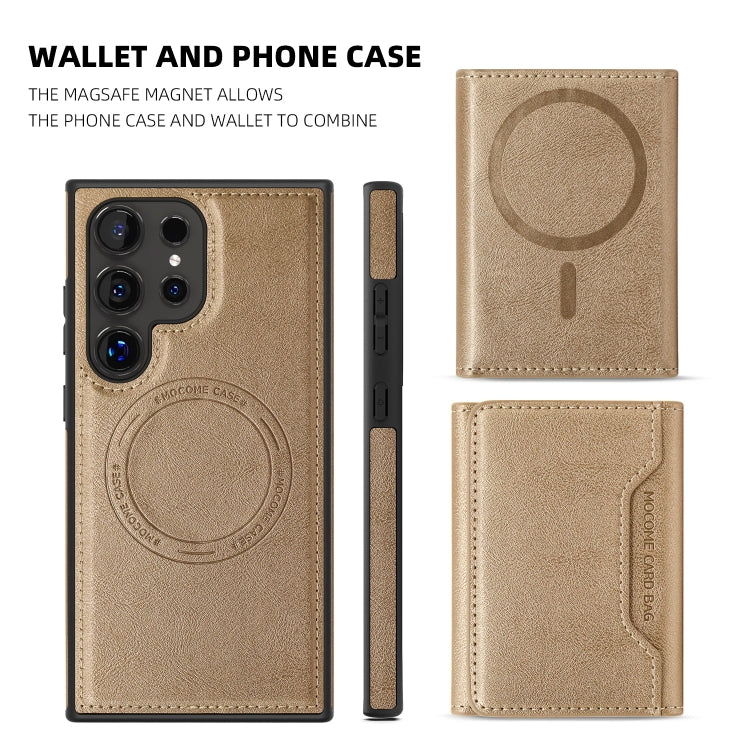 Shield Multi-functional MagSafe Card Bag Phone Case, For Samsung Galaxy S24 Ultra 5G, For Samsung Galaxy S24+ 5G, For Samsung Galaxy S24 5G