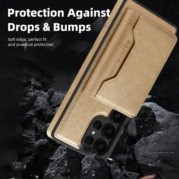 Shield Multi-functional MagSafe Card Bag Phone Case, For Samsung Galaxy S25 5G, For Samsung Galaxy S25+ 5G, For Samsung Galaxy S25 Ultra 5G