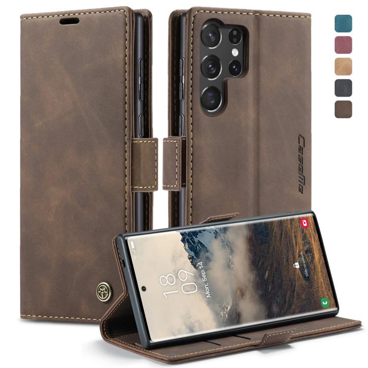 CaseMe 013 Multifunctional Horizontal Flip Leather Phone Case, For Galaxy S25 Ultra 5G, For Galaxy A07 / A06