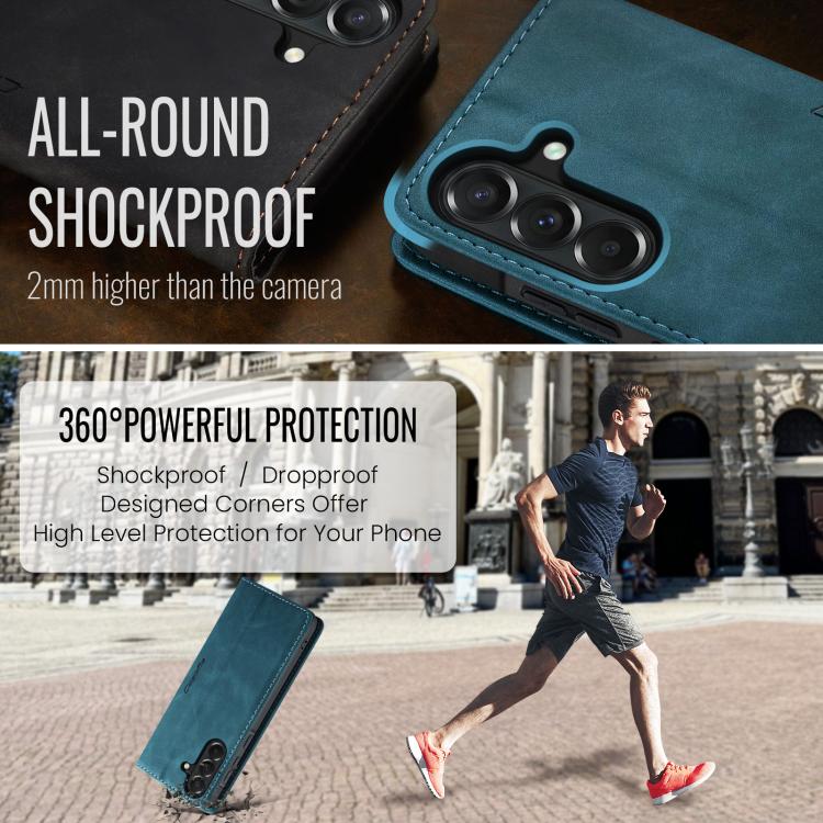 CaseMe 013 Multifunctional Horizontal Flip Leather Phone Case, For Galaxy A37 5G, For Galaxy A27 5G, For Galaxy S25 FE 5G, For Galaxy A17 4G