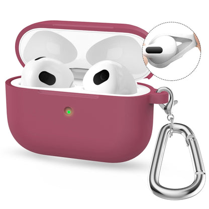 ENKAY Hat-Prince Thickened Silicone Case with Hook and Anti-lost Silicone Earbuds, For Apple AirPods 4 2024