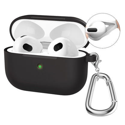 ENKAY Hat-Prince Thickened Silicone Case with Hook and Anti-lost Silicone Earbuds, For Apple AirPods 4 2024