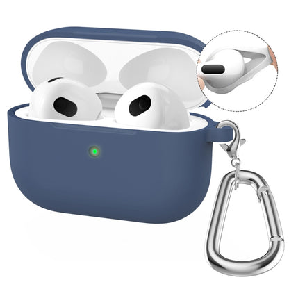 ENKAY Hat-Prince Thickened Silicone Case with Hook and Anti-lost Silicone Earbuds, For Apple AirPods 4 2024