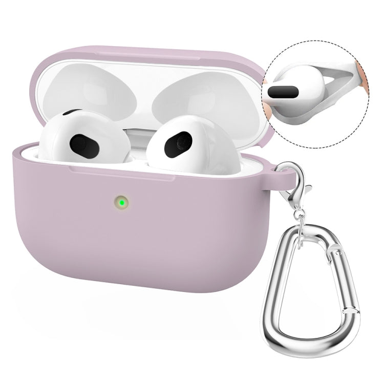 ENKAY Hat-Prince Thickened Silicone Case with Hook and Anti-lost Silicone Earbuds, For Apple AirPods 4 2024