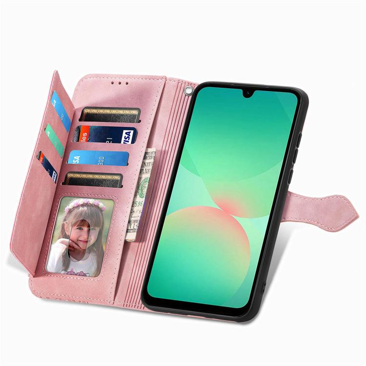 Embossed Flower Zipper Leather Phone Case, For Samsung Galaxy A57 5G, For Samsung Galaxy A37 5G, For Samsung Galaxy S25 Edge 5G, For Samsung Galaxy A56 5G