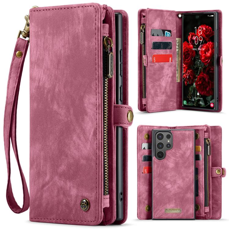 CaseMe 008 Detachable Multifunctional Leather Phone Case, For Samsung Galaxy S25+ 5G, For Samsung Galaxy S25 Ultra 5G, For Samsung Galaxy A16 5G