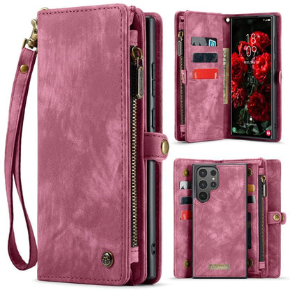 CaseMe 008 Detachable Multifunctional Leather Phone Case, For Samsung Galaxy S25+ 5G, For Samsung Galaxy S25 Ultra 5G, For Samsung Galaxy A16 5G