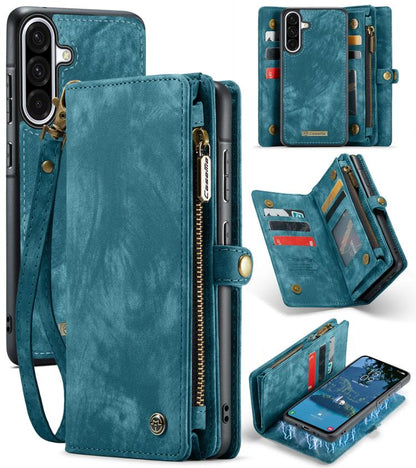 CaseMe 008 Detachable Multifunctional Leather Phone Case, For Samsung Galaxy S25 Edge 5G, For Samsung Galaxy A56 5G, For Samsung Galaxy A36 5G, For Samsung Galaxy S25 5G