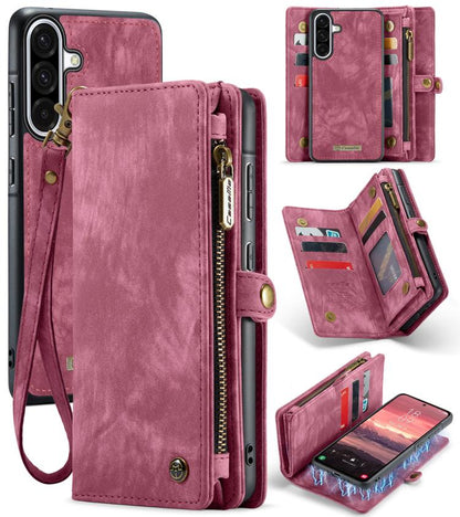 CaseMe 008 Detachable Multifunctional Leather Phone Case, For Samsung Galaxy S25 Edge 5G, For Samsung Galaxy A56 5G, For Samsung Galaxy A36 5G, For Samsung Galaxy S25 5G