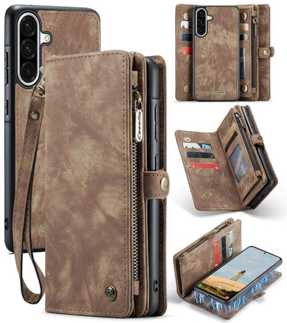 CaseMe 008 Detachable Multifunctional Leather Phone Case, For Samsung Galaxy S25 Edge 5G, For Samsung Galaxy A56 5G, For Samsung Galaxy A36 5G, For Samsung Galaxy S25 5G