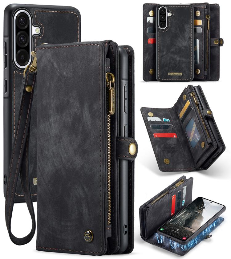 CaseMe 008 Detachable Multifunctional Leather Phone Case, For Samsung Galaxy S25 Edge 5G, For Samsung Galaxy A56 5G, For Samsung Galaxy A36 5G, For Samsung Galaxy S25 5G