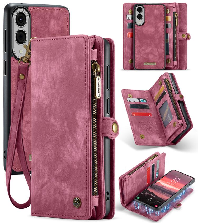 CaseMe 008 Detachable Multifunctional Leather Phone Case, For Samsung Galaxy S25 Edge 5G, For Samsung Galaxy A56 5G, For Samsung Galaxy A36 5G, For Samsung Galaxy S25 5G