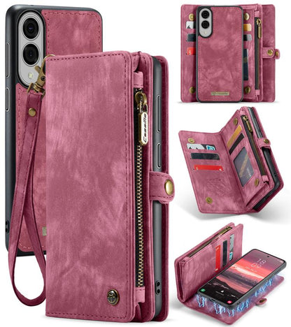 CaseMe 008 Detachable Multifunctional Leather Phone Case, For Samsung Galaxy S25 Edge 5G, For Samsung Galaxy A56 5G, For Samsung Galaxy A36 5G, For Samsung Galaxy S25 5G