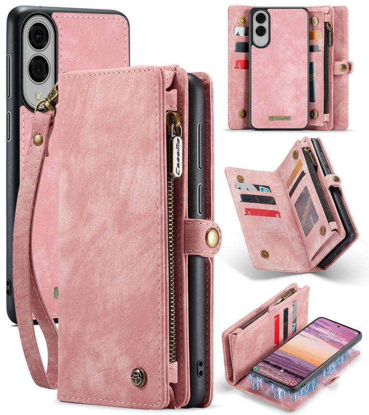 CaseMe 008 Detachable Multifunctional Leather Phone Case, For Samsung Galaxy S25 Edge 5G, For Samsung Galaxy A56 5G, For Samsung Galaxy A36 5G, For Samsung Galaxy S25 5G