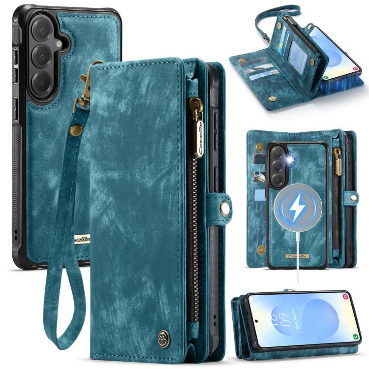 CaseMe 008 Detachable Multifunctional Leather Phone Case, For Samsung Galaxy S26+ 5G, For Samsung Galaxy S26 Ultra 5G, For Samsung Galaxy S26 5G, For Samsung Galaxy Z Fold7