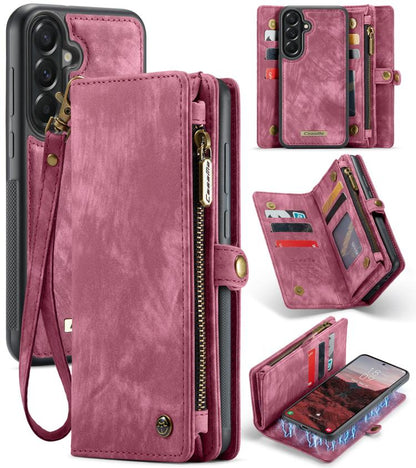 CaseMe 008 Detachable Multifunctional Leather Phone Case, For Samsung Galaxy A57 5G, For Samsung Galaxy A37 5G, For Samsung Galaxy A17, For Samsung Galaxy Z Fold7