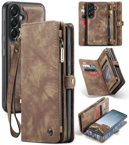 CaseMe 008 Detachable Multifunctional Leather Phone Case, For Samsung Galaxy A57 5G, For Samsung Galaxy A37 5G, For Samsung Galaxy A17, For Samsung Galaxy Z Fold7