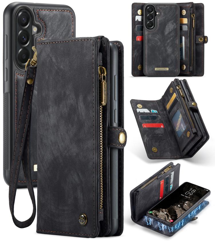CaseMe 008 Detachable Multifunctional Leather Phone Case, For Samsung Galaxy A57 5G, For Samsung Galaxy A37 5G, For Samsung Galaxy A17, For Samsung Galaxy Z Fold7