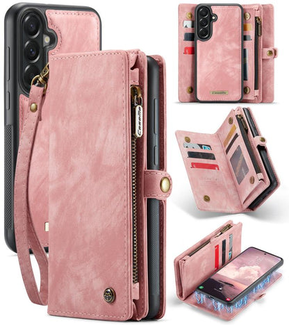 CaseMe 008 Detachable Multifunctional Leather Phone Case, For Samsung Galaxy A57 5G, For Samsung Galaxy A37 5G, For Samsung Galaxy A17, For Samsung Galaxy Z Fold7