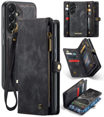 CaseMe 008 Detachable Multifunctional Leather Phone Case, For Samsung Galaxy A57 5G, For Samsung Galaxy A37 5G, For Samsung Galaxy A17, For Samsung Galaxy Z Fold7