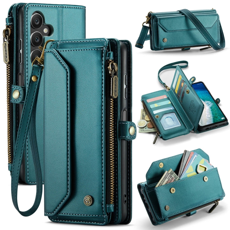 CaseMe C36 Card Slots Zipper Wallet RFID Anti-theft Leather Phone Case, For Samsung Galaxy S25 5G, For Samsung Galaxy S25+ 5G, For Samsung Galaxy S25 Ultra 5G, For Samsung Galaxy A16 5G
