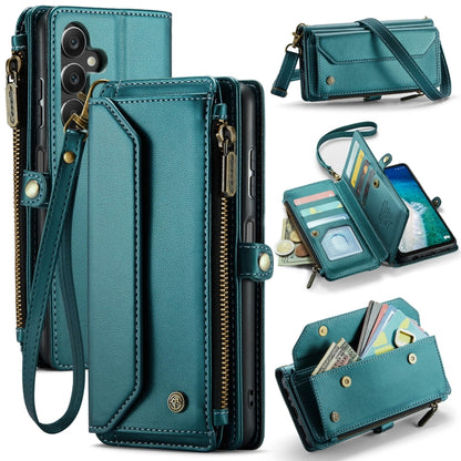 CaseMe C36 Card Slots Zipper Wallet RFID Anti-theft Leather Phone Case, For Samsung Galaxy S25 5G, For Samsung Galaxy S25+ 5G, For Samsung Galaxy S25 Ultra 5G, For Samsung Galaxy A16 5G