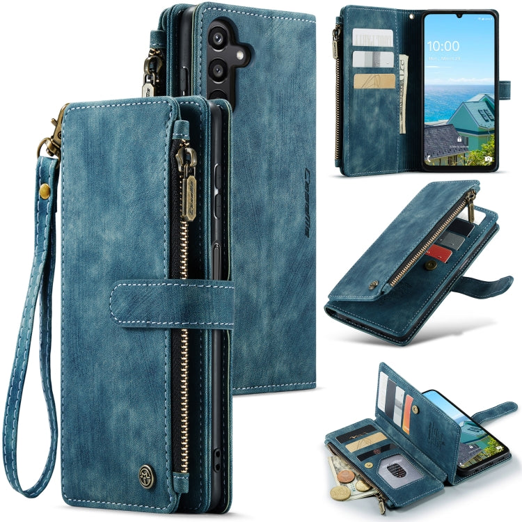 CaseMe C30 Card Slots Zipper Wallet Leather Phone Case, For Galaxy A56, For Galaxy A36, For Galaxy S25 5G, For Galaxy S25+ 5G, For Galaxy S25 Ultra 5G, For Galaxy A16 5G