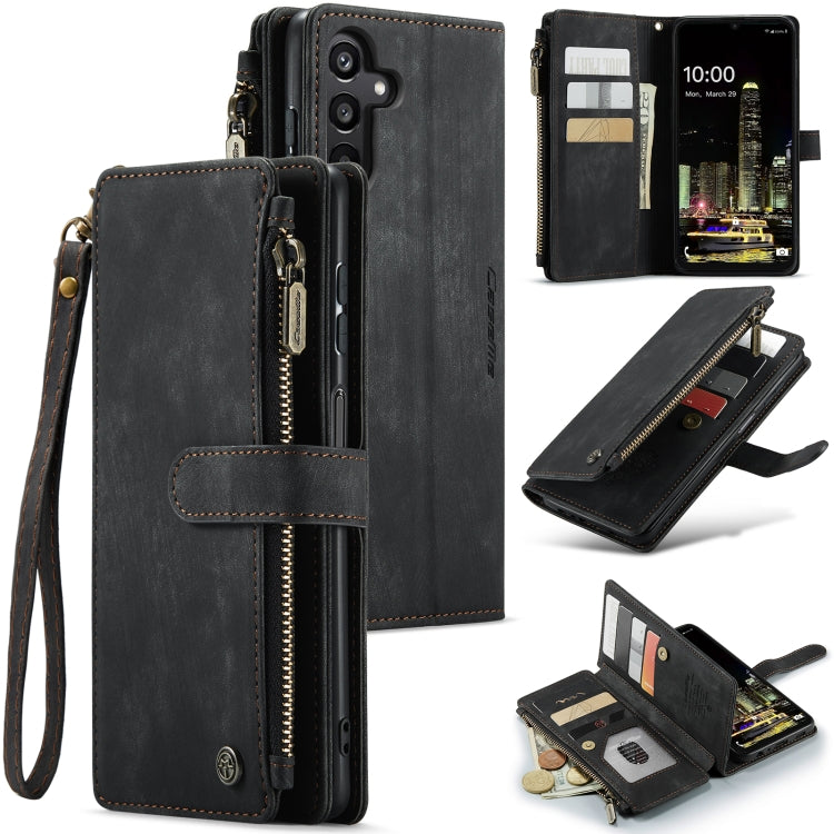CaseMe C30 Card Slots Zipper Wallet Leather Phone Case, For Galaxy A56, For Galaxy A36, For Galaxy S25 5G, For Galaxy S25+ 5G, For Galaxy S25 Ultra 5G, For Galaxy A16 5G