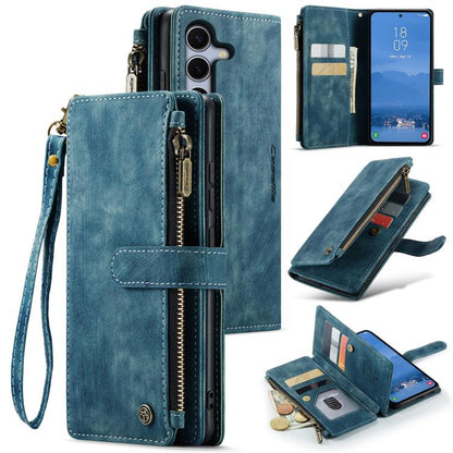 CaseMe C30 Card Slots Zipper Wallet Leather Phone Case, For Galaxy A56, For Galaxy A36, For Galaxy S25 5G, For Galaxy S25+ 5G, For Galaxy S25 Ultra 5G, For Galaxy A16 5G