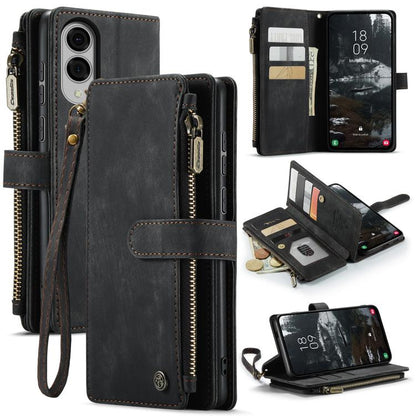 CaseMe C30 Card Slots Zipper Wallet Leather Phone Case, For Samsung Galaxy A17 4G, For Samsung Galaxy Z Fold7, For Samsung Galaxy S25 Edge 5G, For Samsung Galaxy A56, For Samsung Galaxy A36, For Samsung Galaxy S25 5G