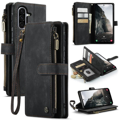 CaseMe C30 Card Slots Zipper Wallet Leather Phone Case, For Samsung Galaxy A17 4G, For Samsung Galaxy Z Fold7, For Samsung Galaxy S25 Edge 5G, For Samsung Galaxy A56, For Samsung Galaxy A36, For Samsung Galaxy S25 5G