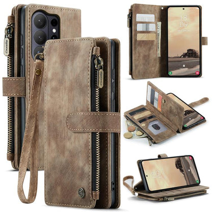 CaseMe C30 Card Slots Zipper Wallet Leather Phone Case, For Samsung Galaxy S26+ 5G, For Samsung Galaxy S26 Ultra 5G, For Samsung Galaxy S26 5G, For Samsung Galaxy A57 5G, For Samsung Galaxy A37 5G, For Samsung Galaxy S25 FE 5G