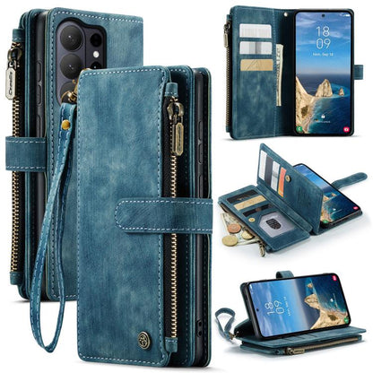 CaseMe C30 Card Slots Zipper Wallet Leather Phone Case, For Samsung Galaxy S26+ 5G, For Samsung Galaxy S26 Ultra 5G, For Samsung Galaxy S26 5G, For Samsung Galaxy S25 FE 5G, For Samsung Galaxy A17 4G, For Samsung Galaxy Z Fold7