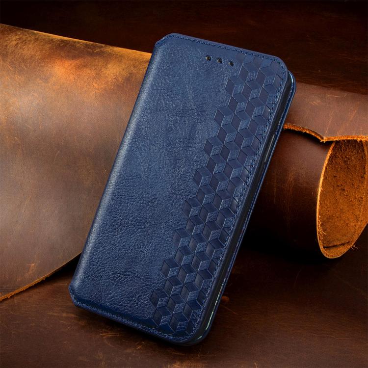 Cubic Grid Pressed Magnetic Leather Phone Case, For OnePlus 15, For OnePlus Ace 3 Pro