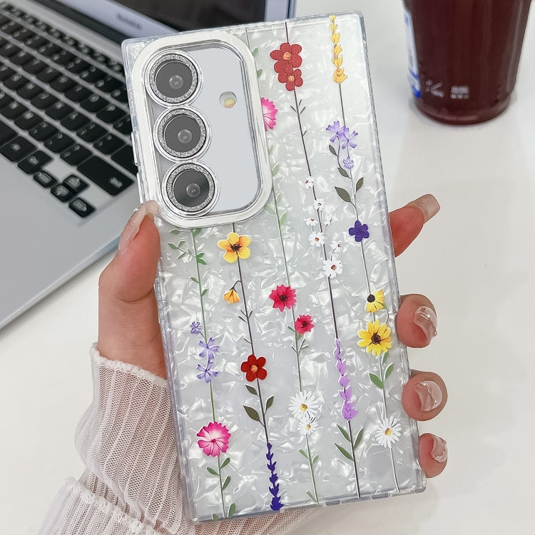 Electroplating Flower Texture TPU Phone Case, For Samsung Galaxy A25 5G, For Samsung Galaxy A54 5G, For Samsung Galaxy S23 Ultra 5G