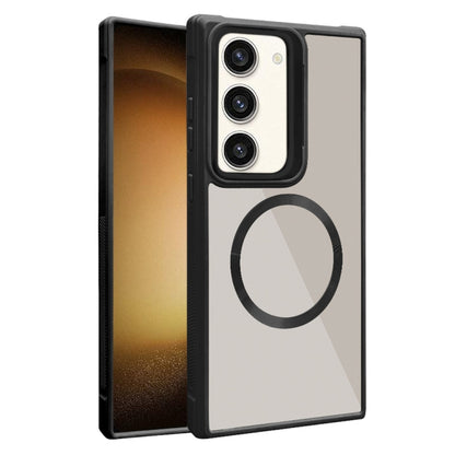 Plated CD Texture MagSafe Acrylic Hybrid TPU Phone Case, For Samsung Galaxy S23 Ultra 5G, For Samsung Galaxy S23+ 5G, For Samsung Galaxy S23 5G, For Samsung Galaxy S20 FE