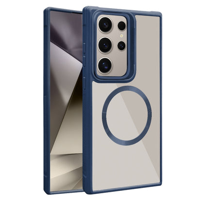 Plated CD Texture MagSafe Acrylic Hybrid TPU Phone Case, For Samsung Galaxy S24 Ultra 5G, For Samsung Galaxy S24+ 5G, For Samsung Galaxy S24 5G, For Samsung Galaxy S23 FE 5G