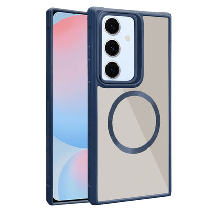 Plated CD Texture MagSafe Acrylic Hybrid TPU Phone Case, For Samsung Galaxy S25 5G, For Samsung Galaxy S25+ 5G, For Samsung Galaxy S25 Ultra 5G, For Samsung Galaxy S24 FE 5G