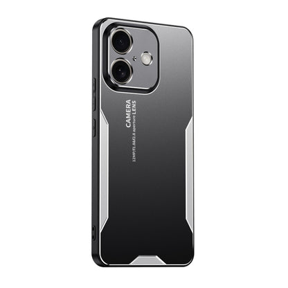 Blade Series TPU Hybrid Metal Phone Case, For iPhone 16 Pro, For iPhone 16 Plus, For iPhone 16, For iPhone 15 Pro Max, For iPhone 15 Pro, For iPhone 15 Plus