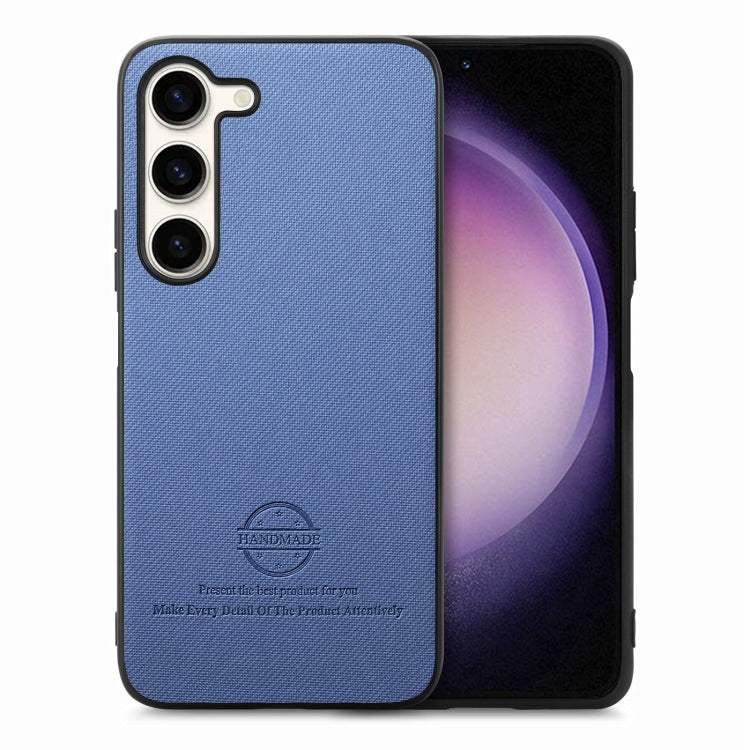 Twill Fabric Leather Skin Back Phone Case, For Samsung Galaxy A32 4G, For Samsung Galaxy A32 5G, For Samsung Galaxy S21 5G