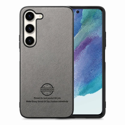 Twill Fabric Leather Skin Back Phone Case, For Samsung Galaxy A22 5G, For Samsung Galaxy S21 FE 5G, For Samsung Galaxy A32 4G