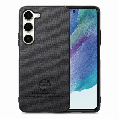 Twill Fabric Leather Skin Back Phone Case, For Samsung Galaxy A22 5G, For Samsung Galaxy S21 FE 5G, For Samsung Galaxy A32 4G
