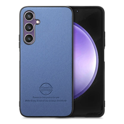 Twill Fabric Leather Skin Back Phone Case, For Samsung Galaxy A05s, For Samsung Galaxy A25 5G, For Samsung Galaxy S23 FE 5G