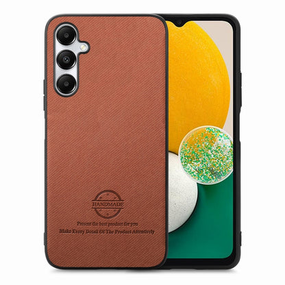 Twill Fabric Leather Skin Back Phone Case, For Samsung Galaxy A04e / F04 / M04, For Samsung Galaxy A14, For Samsung Galaxy A13 5G / A04s