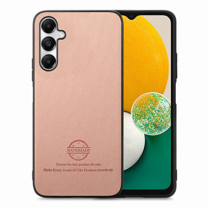 Twill Fabric Leather Skin Back Phone Case, For Samsung Galaxy A04e / F04 / M04, For Samsung Galaxy A14, For Samsung Galaxy A13 5G / A04s