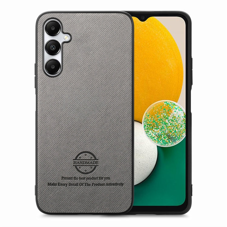 Twill Fabric Leather Skin Back Phone Case, For Samsung Galaxy A04e / F04 / M04, For Samsung Galaxy A14, For Samsung Galaxy A13 5G / A04s